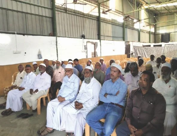 Community support and volunteer services at Destitute Care Trust Vaniyambadi old age home